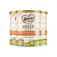 【12月大促】【新西兰直邮包邮】Karicare 可瑞康 绵羊奶1段 900克x3罐/箱（0-6个月）【奶粉订单身份证必须上传】【新疆、西藏、内蒙古、青海、宁夏、海南、甘肃，需加收运费】